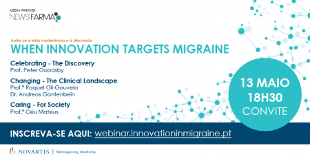 Em contagem decrescente para o webinar “When Innovation targets Migraine”